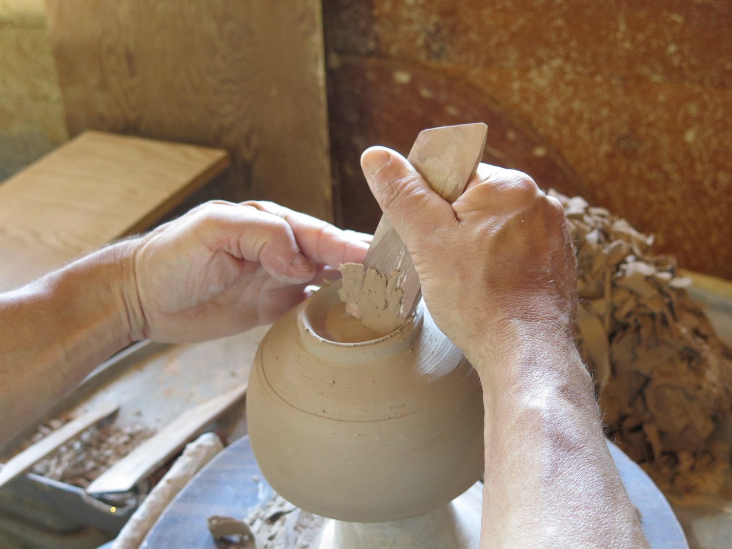 How to make a bowl on a pottery wheel, Everyday